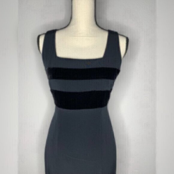 Jones New York Vintage Fitted Maxi Evening Gown Dress - Picture 8 of 11